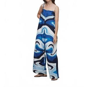 NEW GALERIA party jumpsuit in water serenity